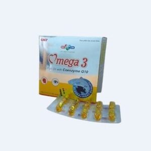 OMEGA3 Fish Oil with Coenzyme Q10 ( H/100 viên nang mềm )
