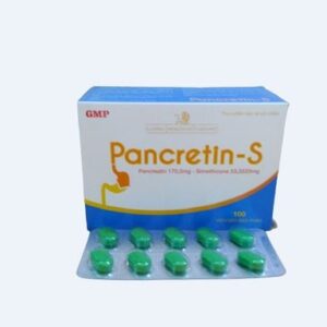 PANCRETIN S ( HỘP 100 VIÊN NÉN XANH )